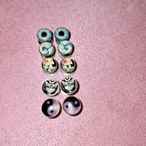 4g 5mm screw back gauges